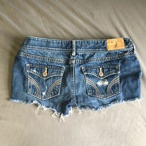 Hollister Jean Shorts with Back Pockets